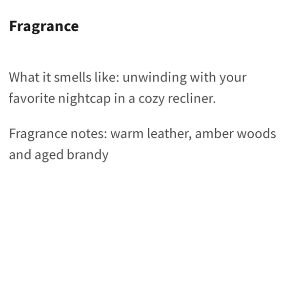 🛍BOGO 50% OFF🥃🤎🕯NWT‼️ White Barn "Leather & Brandy" 3-wick Candle - Picture 5 of 10
